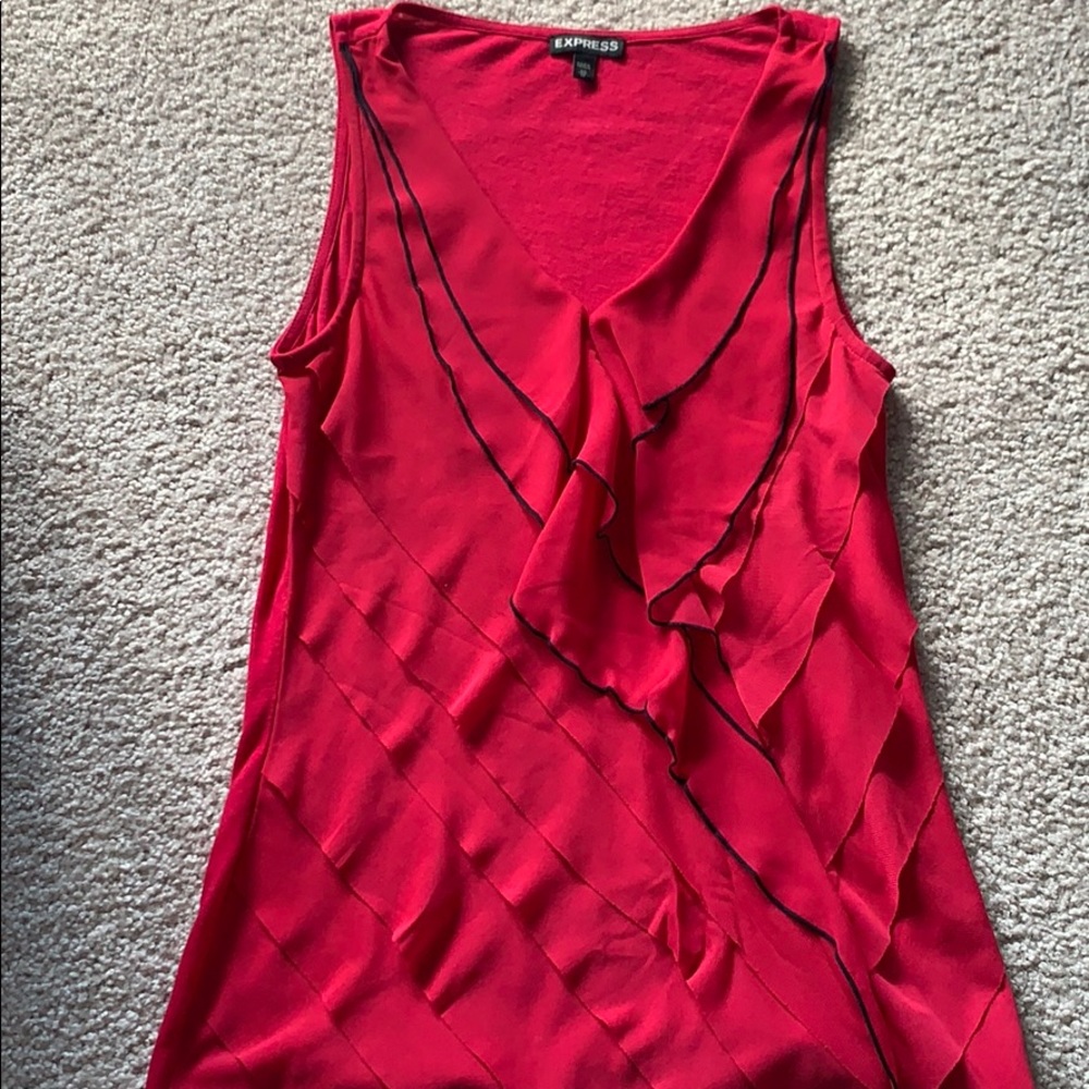 Express dressy sleeveless top